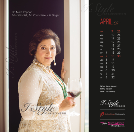 IStyle Makeovers Calendar April 2017 IStyle Makeovers Calendar April 2017